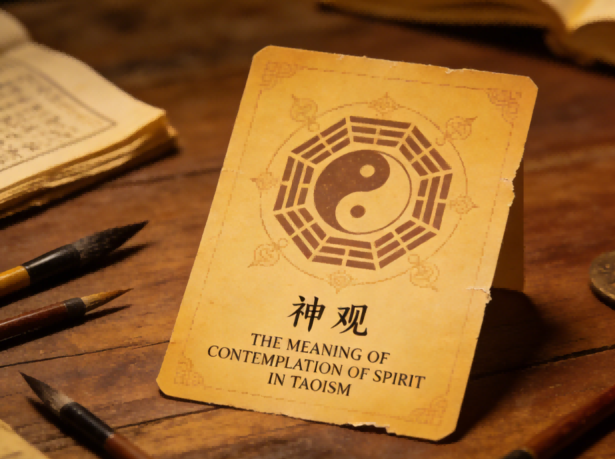The meaning of Contemplation of Spirit in Taoism