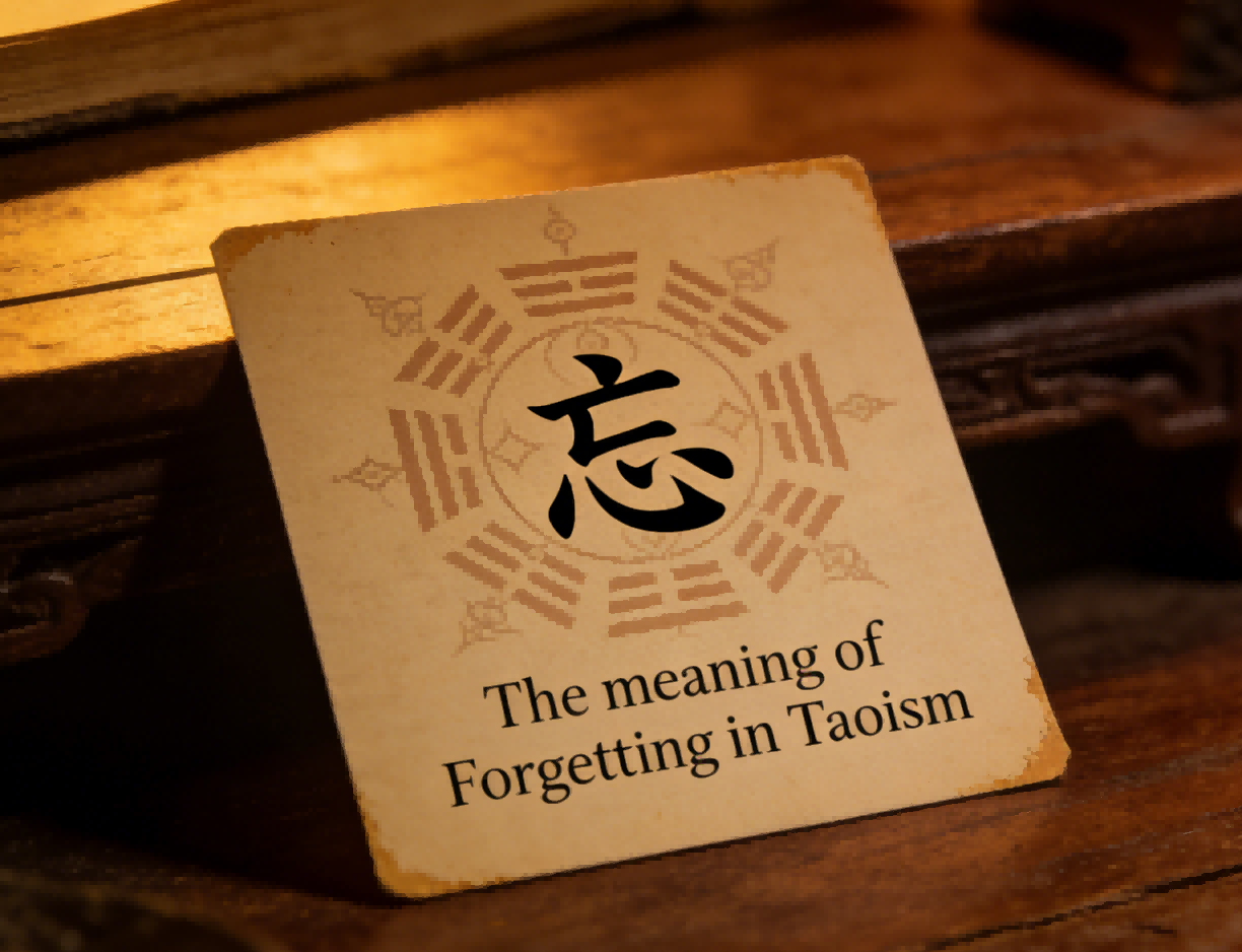 The meaning of Forgetting in Taoism