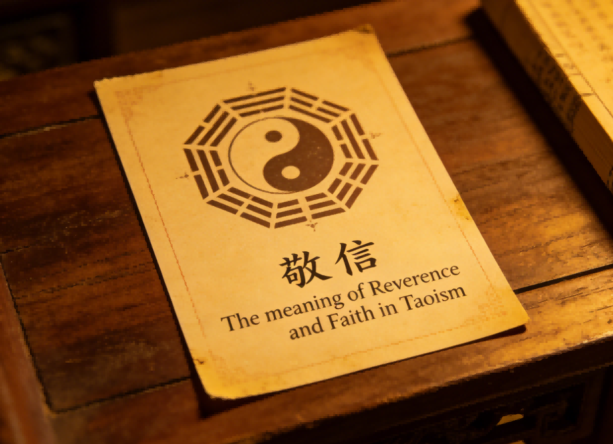 The meaning of Reverence and Faith in Taoism