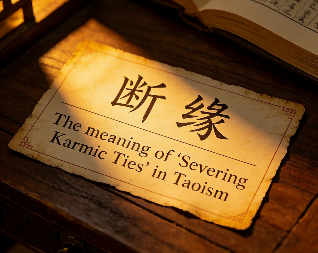 The meaning of Severing Karmic Ties in Taoism 什么是五渐门