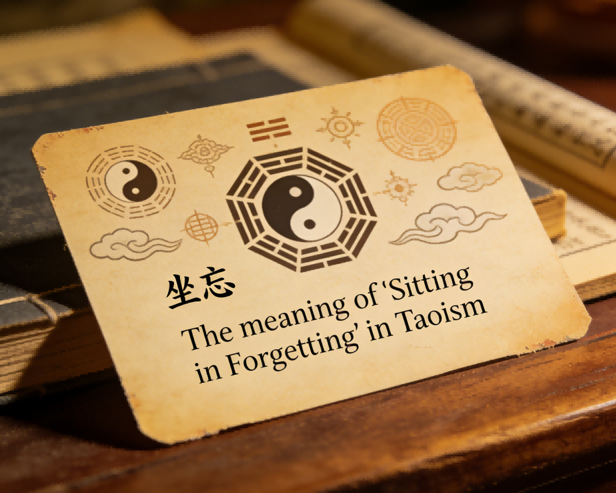 The meaning of Sitting in Forgetting in Taoism