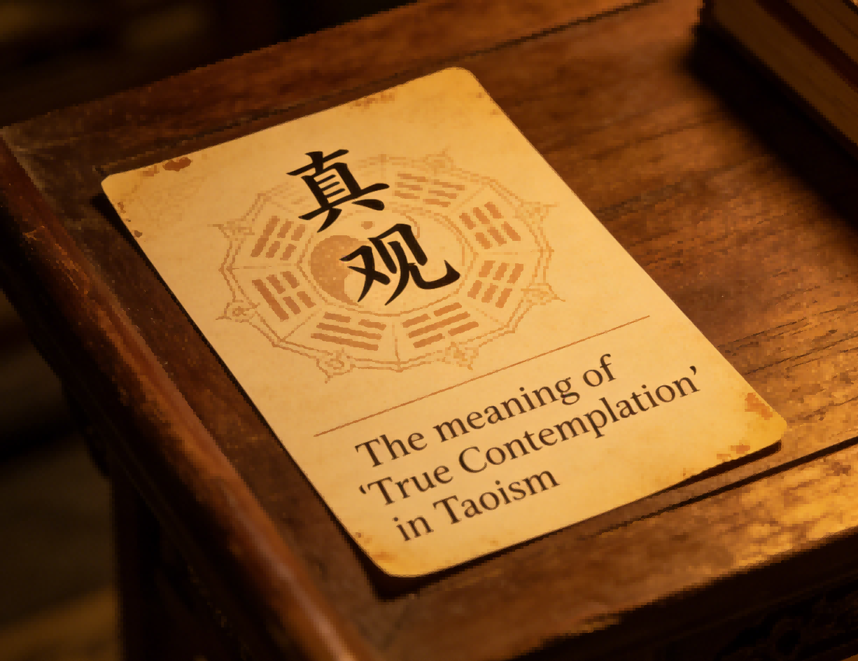 The meaning of True Contemplation in Taoism