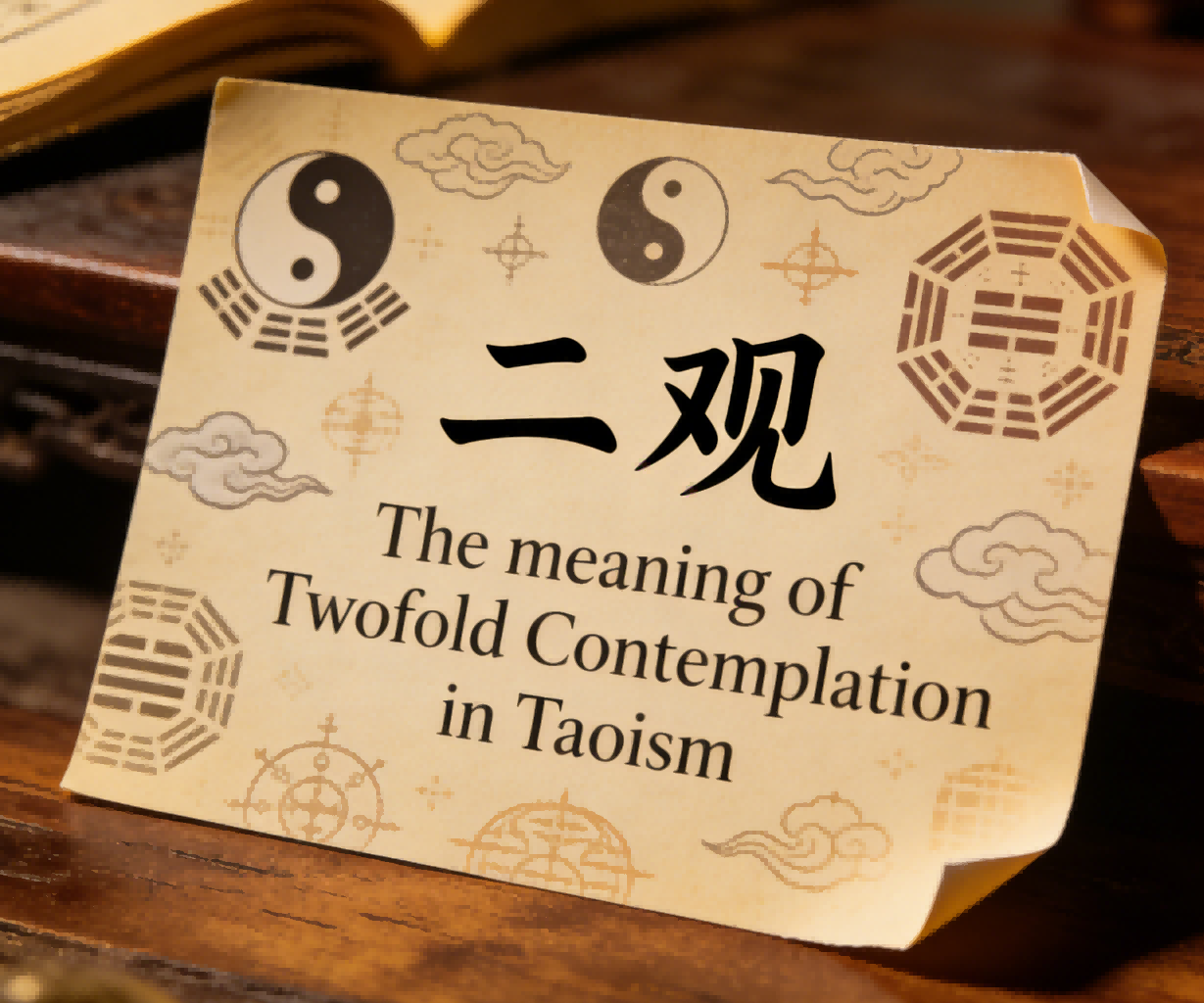 The meaning of Twofold Contemplation in Taoism