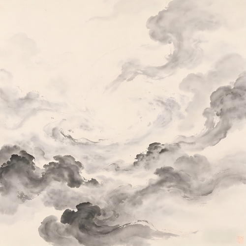 Vast emptiness representing the True Abode, the ultimate source in Taoist philosophy