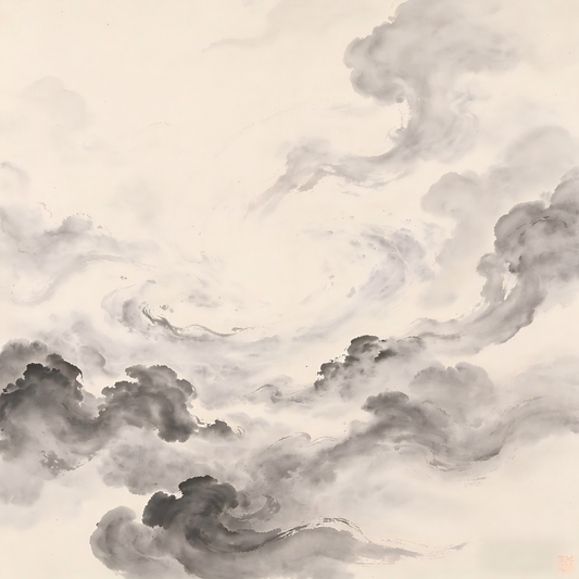 Vast emptiness representing the True Abode, the ultimate source in Taoist philosophy