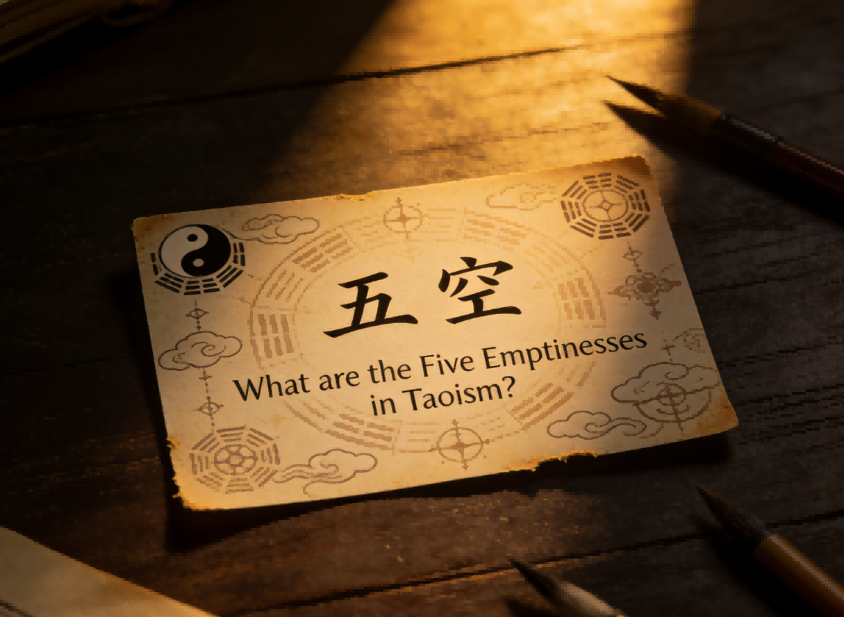 What are the Five Emptinesses in Taoism
