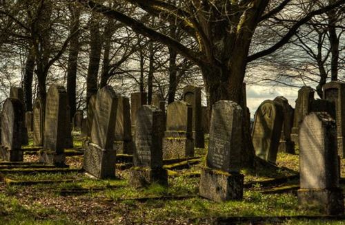 What is the omen when you dream of a grave?