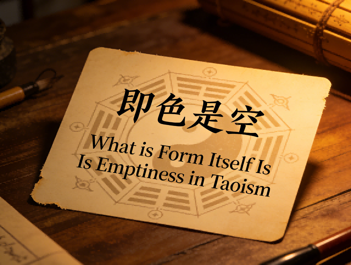 Form Itself Is Emptiness: A Taoist View of Reality