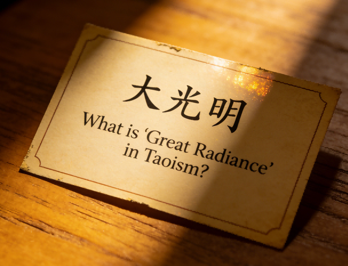 What is Great Radiance in Taoism 什么是大光明