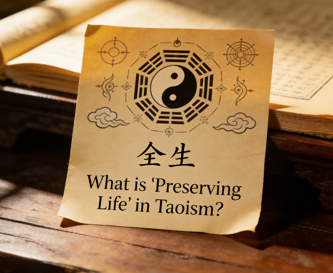 What is Preserving Life in Taoism 什么是全生