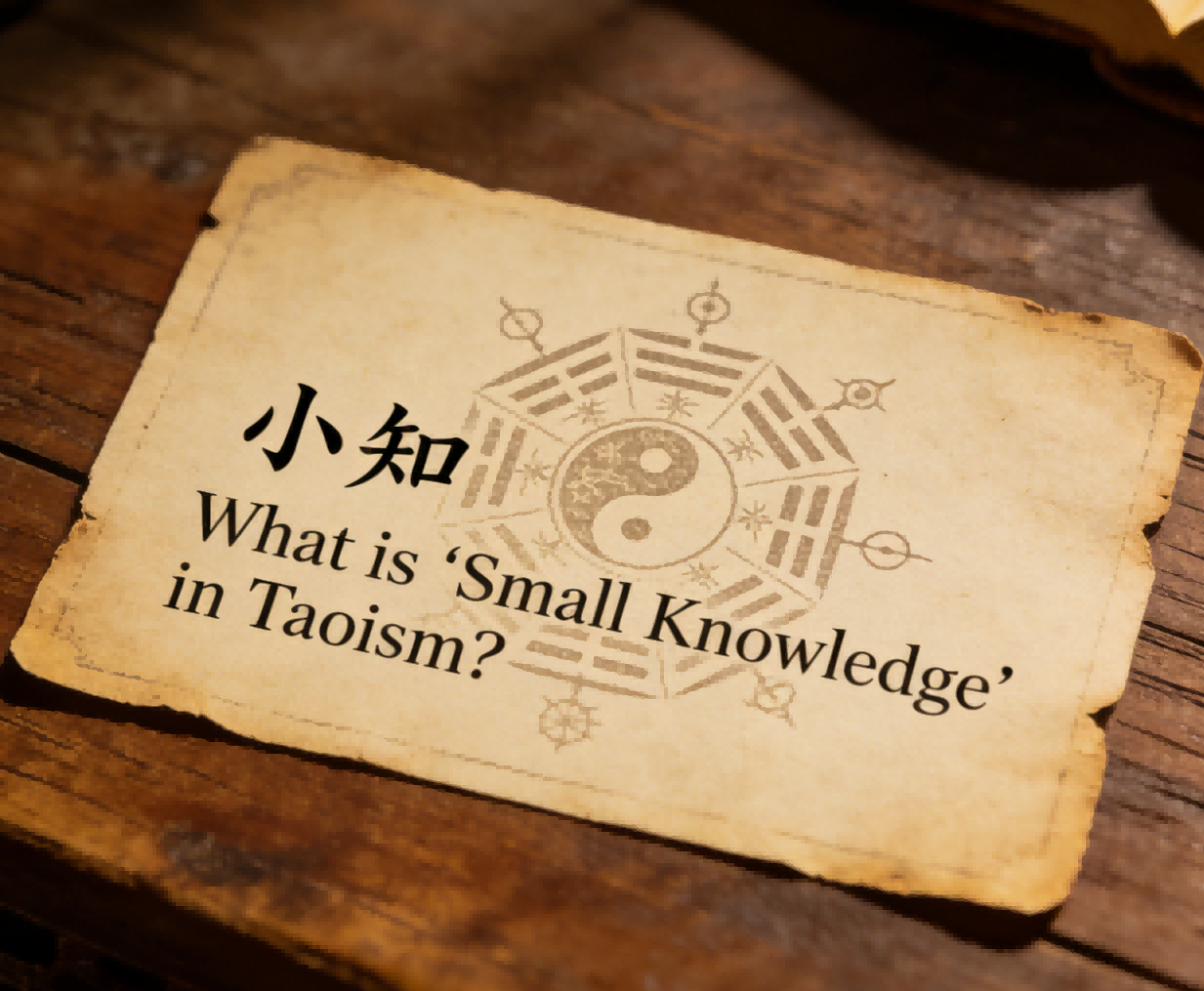 What is Small Knowledgein Taoism