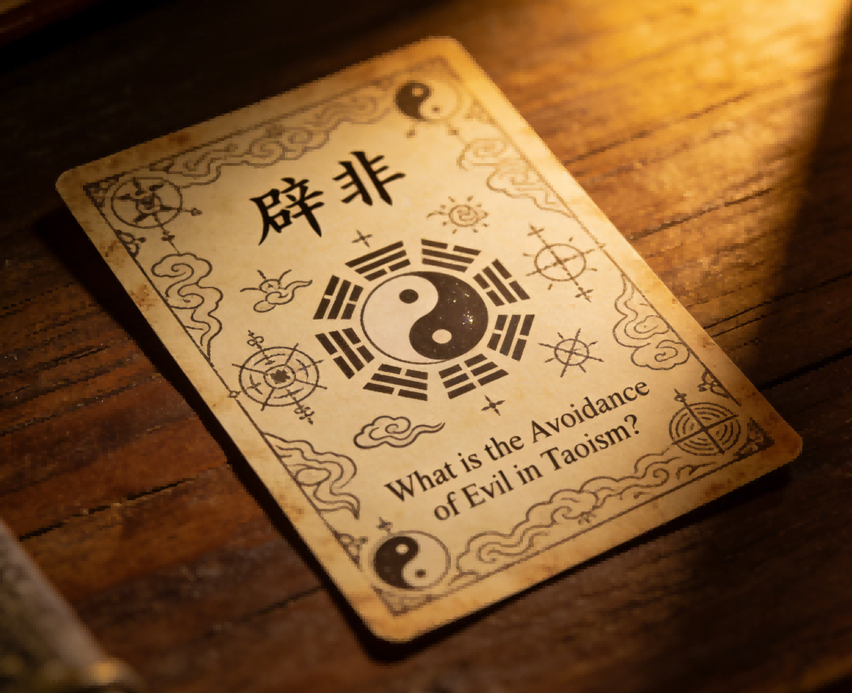 What is the Avoidance of Evil in Taoism