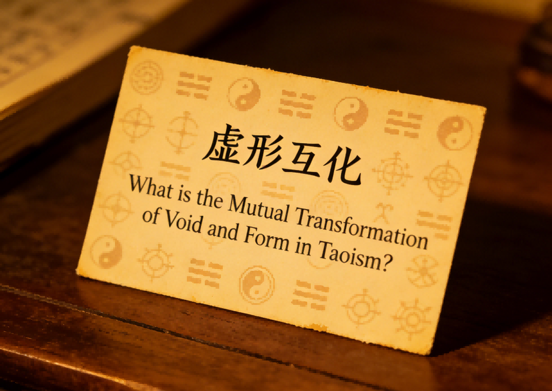 What is the Mutual Transformation of Void and Form in Taoism