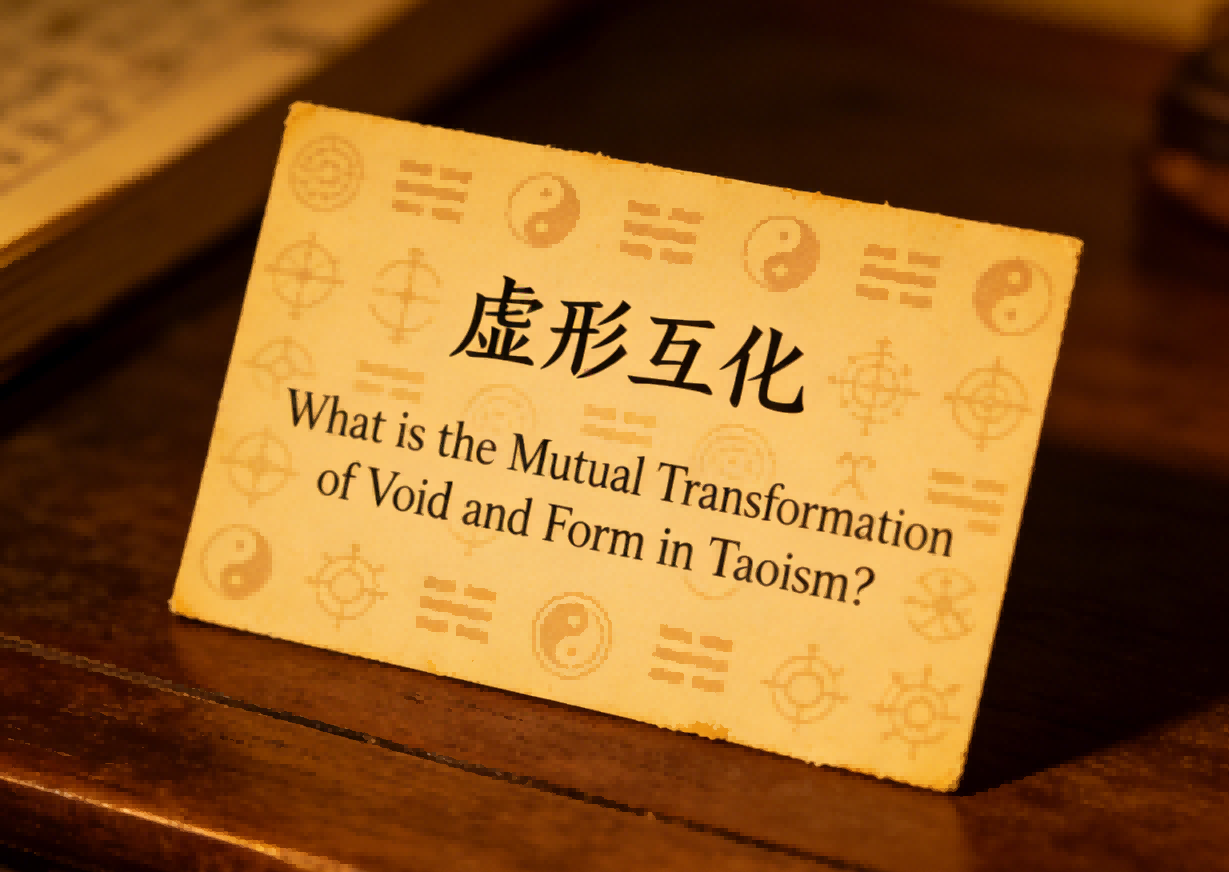 What is the Mutual Transformation of Void and Form in Taoism