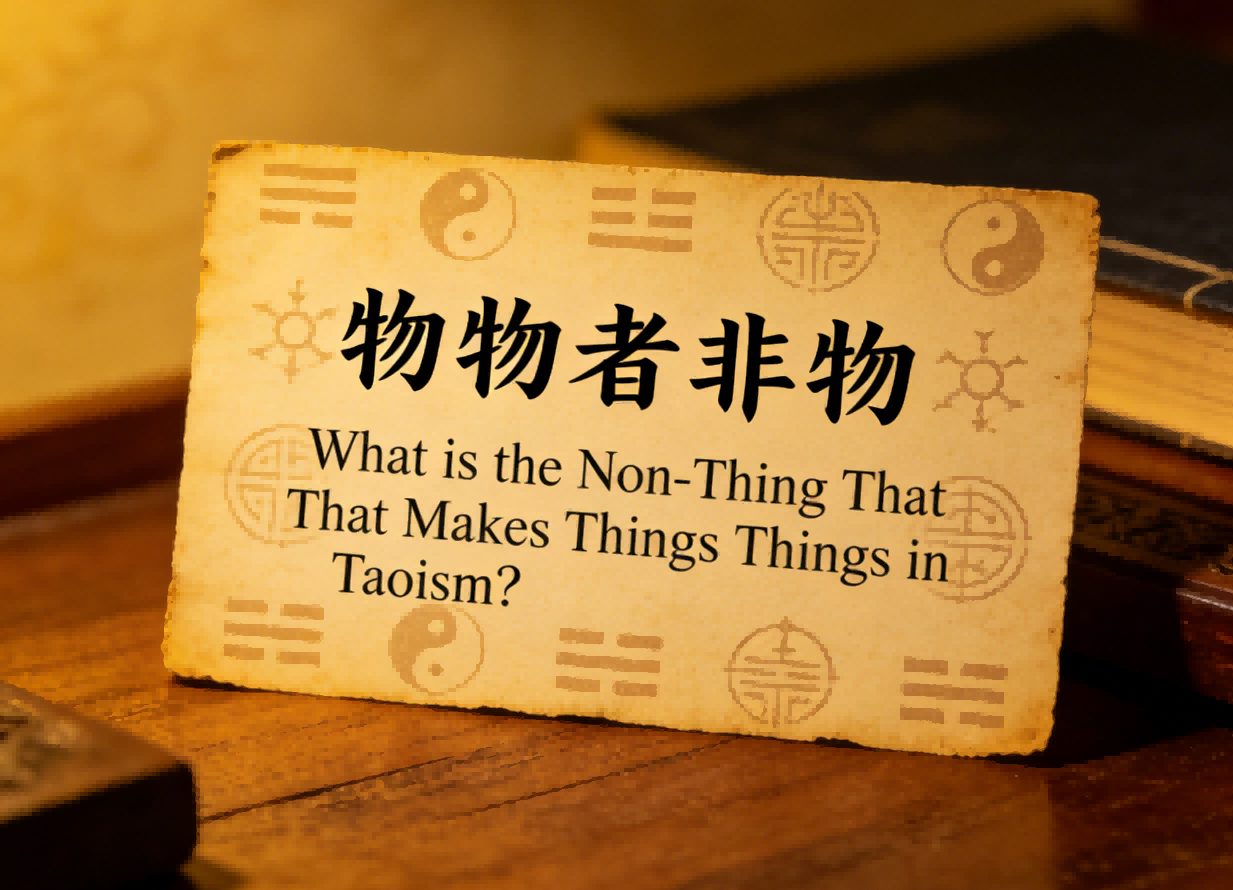 What is the Non-Thing That Makes Things Things in Taoism