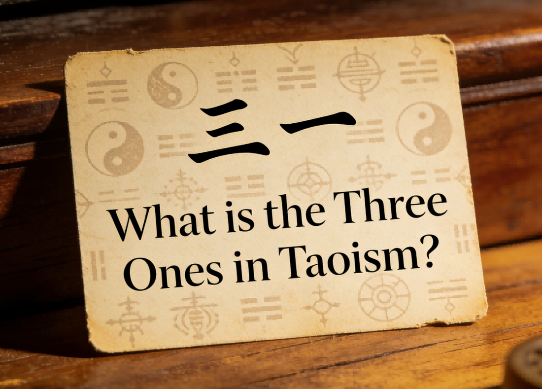 What is the Three Ones in Taoism