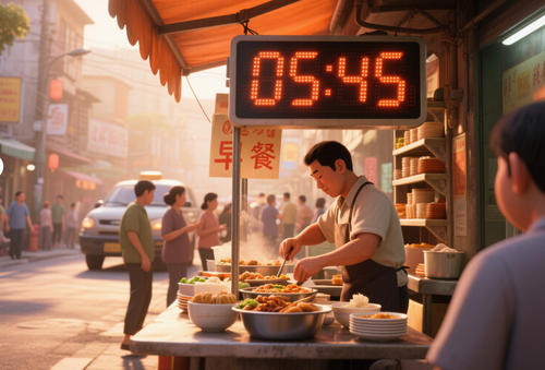 What time does the Mao hour correspond to?