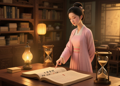 What time period does Zi Shi (the Rat Hour) correspond to?