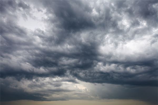Woman Dreaming of Dense Dark Clouds Romance and Career Signs