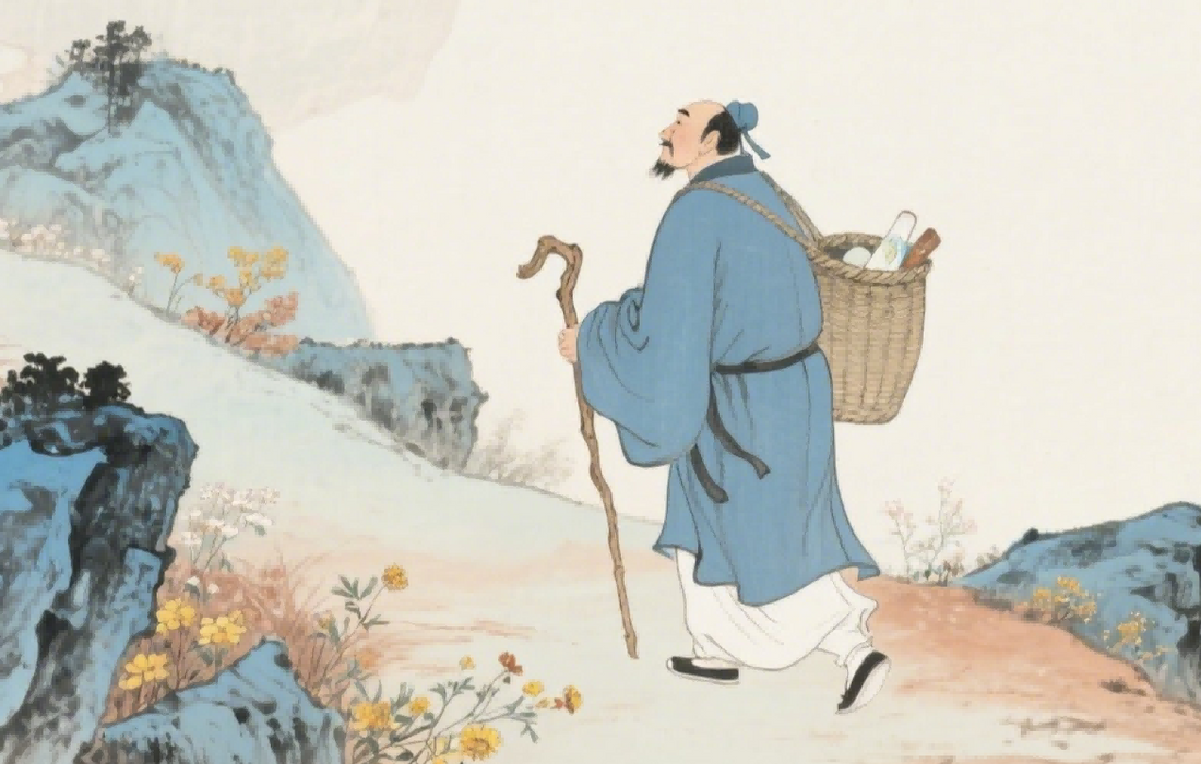 Xiong Derong 熊德融 — Silent Lianshi of Mount Lu 庐山
