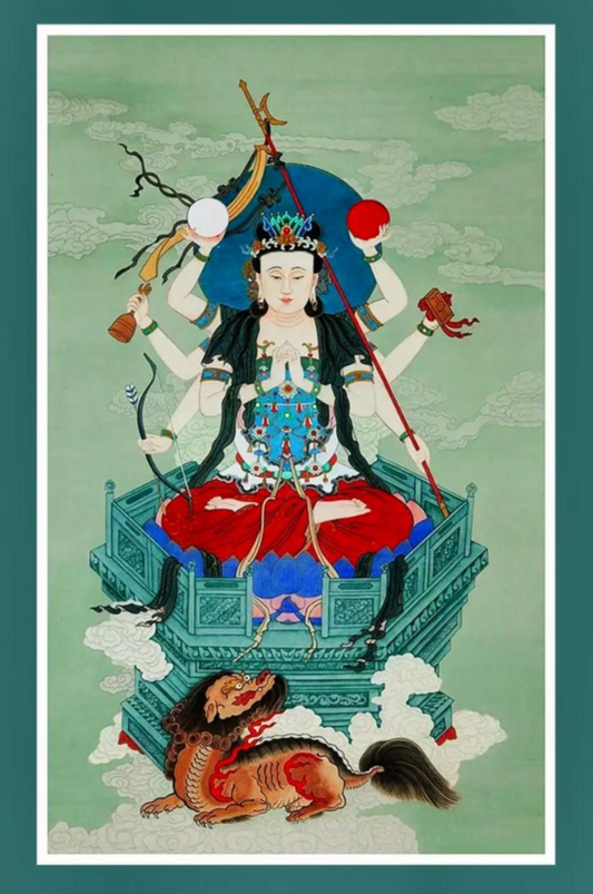 The Yuanming Daomu Tianzun 圆明道母天尊 Xiantian Daomu