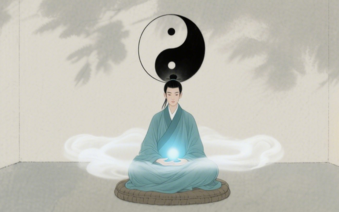 Zhang Min 章旻, Chen Dynasty Daoist recluse of Anwu Mountain who gave away all offerings and kept candlelit vigils through the night