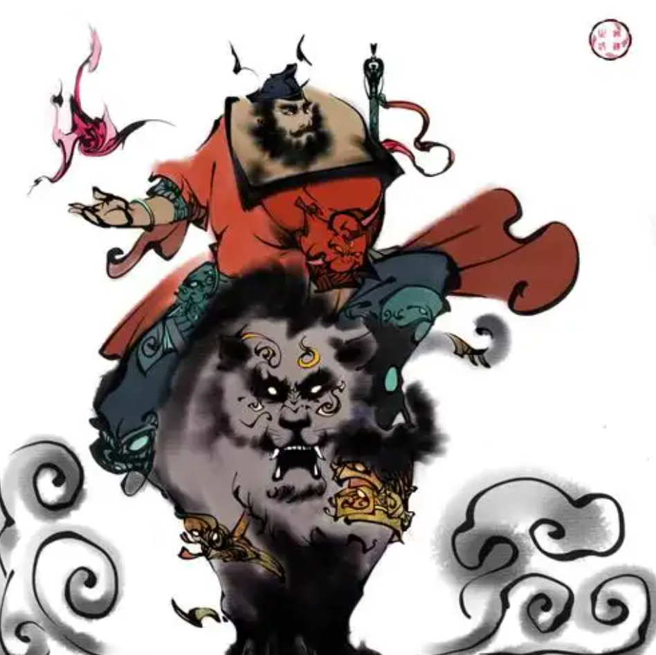 Zhong Kui (钟馗), the Demon-Queller and God-Catcher