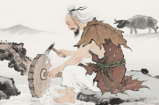 Figures of Taoism:  Zhu Taozhui 朱桃椎