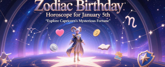 Zodiac Birthday Horoscope for January 5th