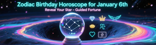 Zodiac Birthday Horoscope for January 6th