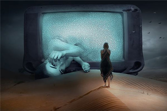 A married woman frightened by a ghost in a dream