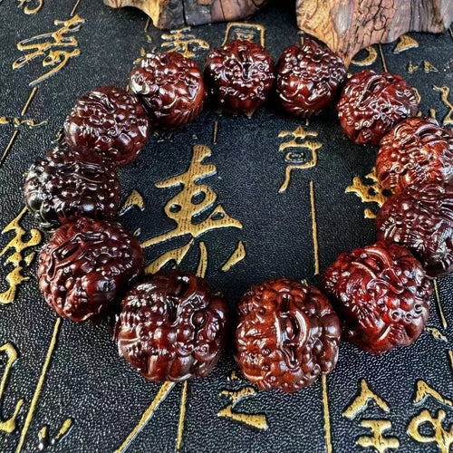 Authentic Consecrated Taoist Wealth-attracting Pixiu Bracelet by Mount Longhu