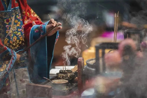 Ancient Taoist incantation scroll invoking Tai Yi and the Ten Divine Spirits, Longhu Mountain Zhengyi tradition