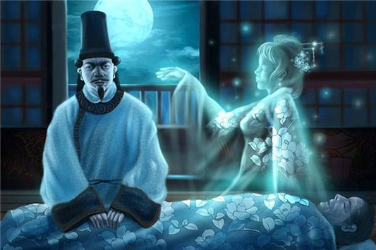 梦见鬼 - dream illustration