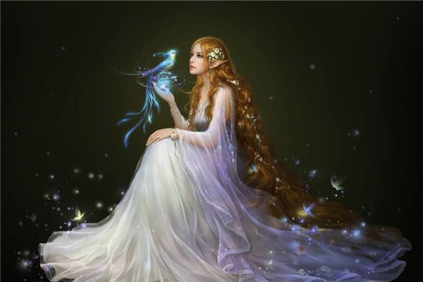 梦见女神 - dream illustration