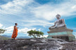 Dreaming of a Great Buddha 梦见大佛 — Taoist dream interpretation illustration