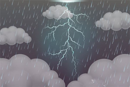Dream illustration for 做梦下大雨是什么意思