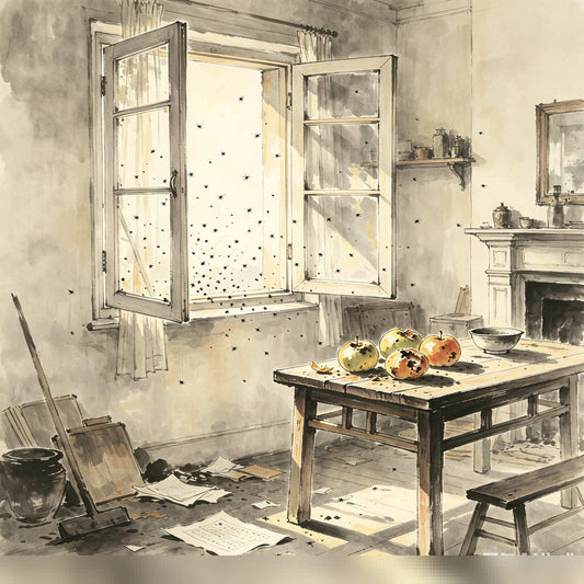 梦见很多苍蝇满屋飞 — flies filling a house in a dream, Chinese omen interpretation