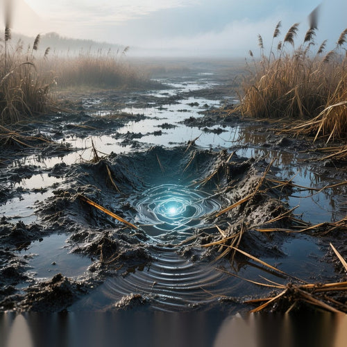 Dreaming of mud and mire (梦见泥泞) — Chinese Five Elements Earth-Water dream interpretation: mixed fortune, hidden blessings, and transformation through challenge
