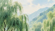 Dream illustration for 梦见河水