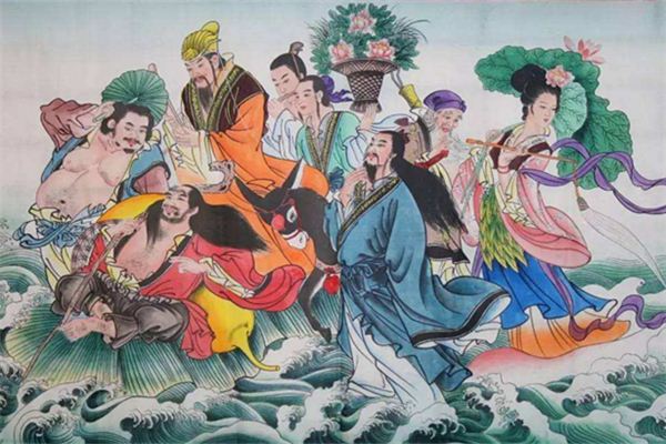梦见八仙 Dreaming of the Eight Immortals — Taoist dream interpretation