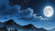 Dream illustration for 梦见月亮