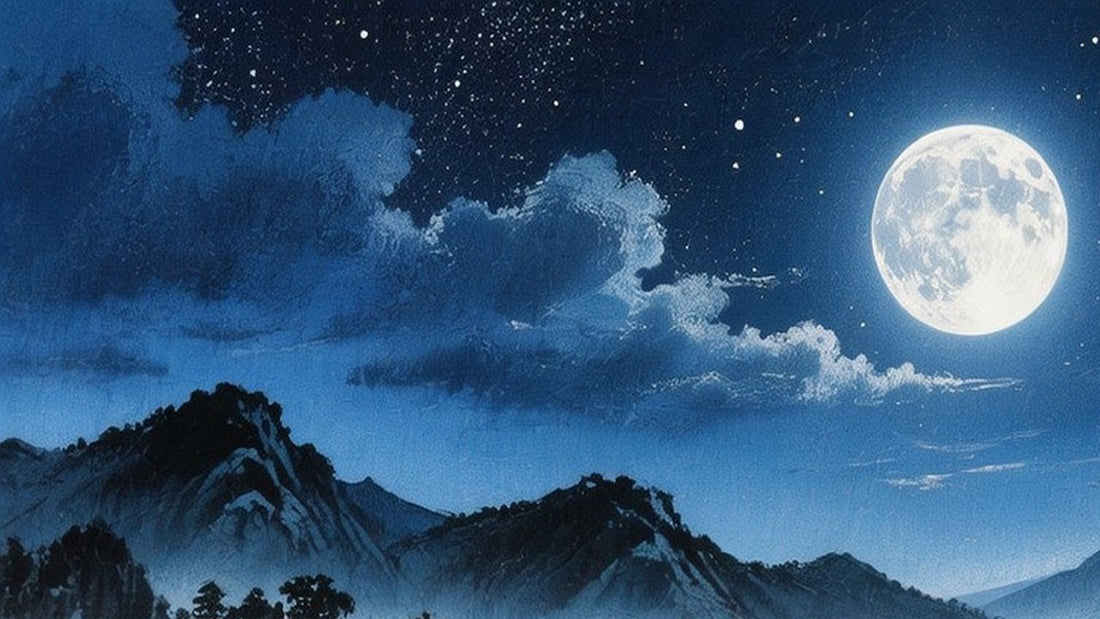Dream illustration for 梦见月亮
