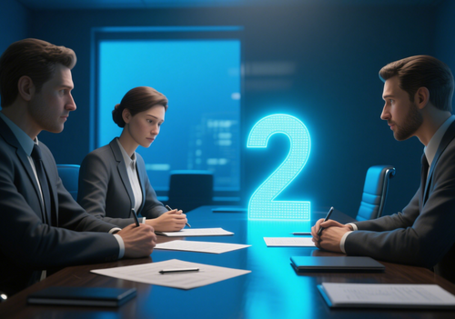 What does it mean to dream of the number 2?