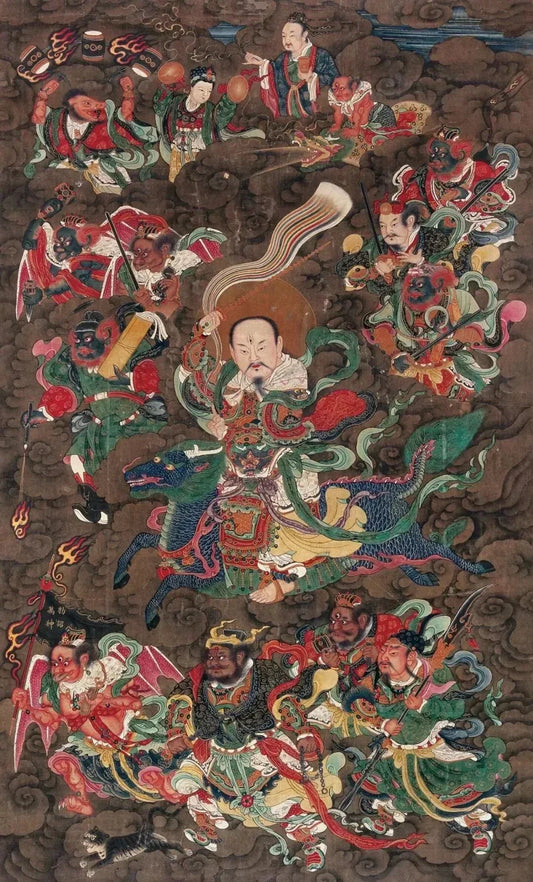 The Thunder Rite of Leizu in the Jade Pivot Scripture 《玉枢宝经》斗法