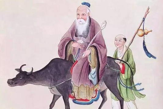 Laozi Writing Books at Hangu Pass