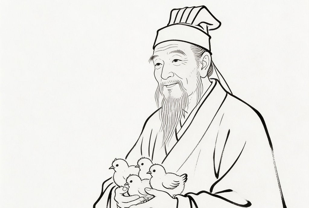 Lie Xian Zhuan — 祝雞翁 (Zhu Jiweng)