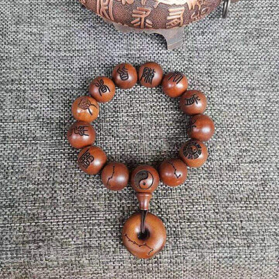 Bracelet de méditation taoïste Tai Chi Bagua Grande Ourse