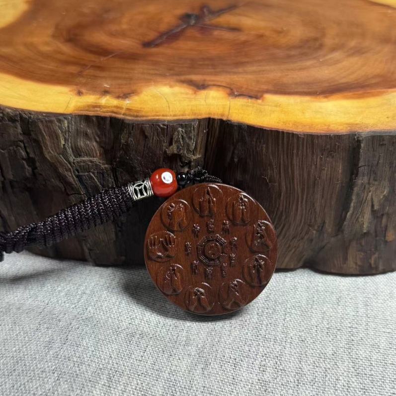 Talisman of Celestial Authority: 'Mountain Spirit' Coin & Celestial Sigil Pendant Amulet