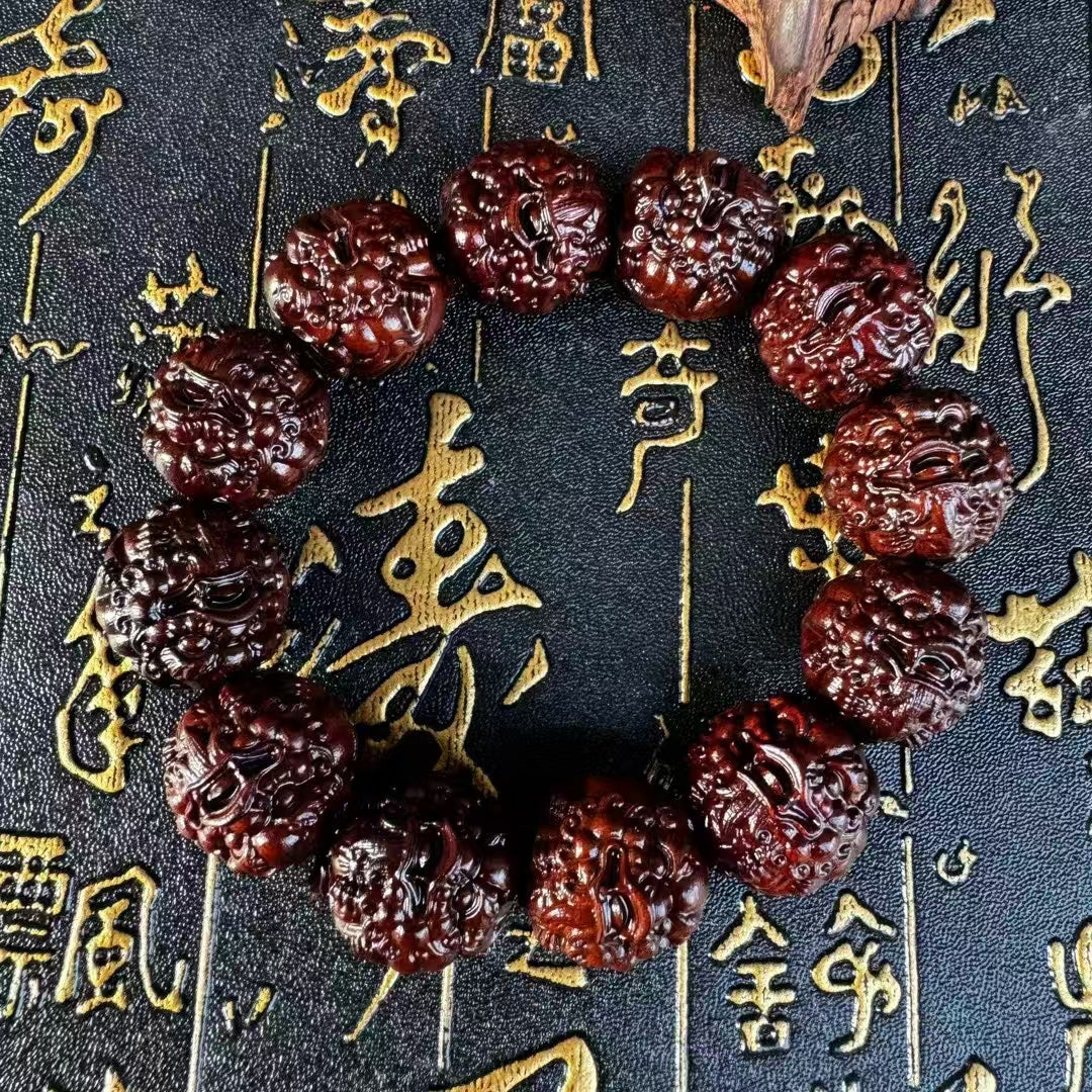 Pixiu bracelet attracting wealth and treasures blessed by Taoist consecration